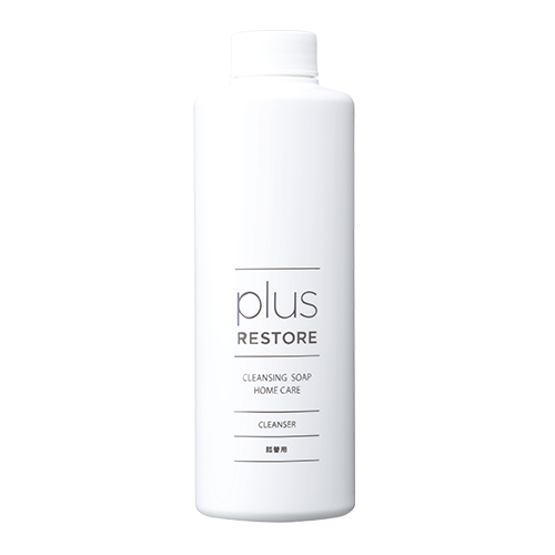 plus RESTORE（プラスリストア）<br>クレンジングソープ泡<br>ホームケア詰替用<br>500mL